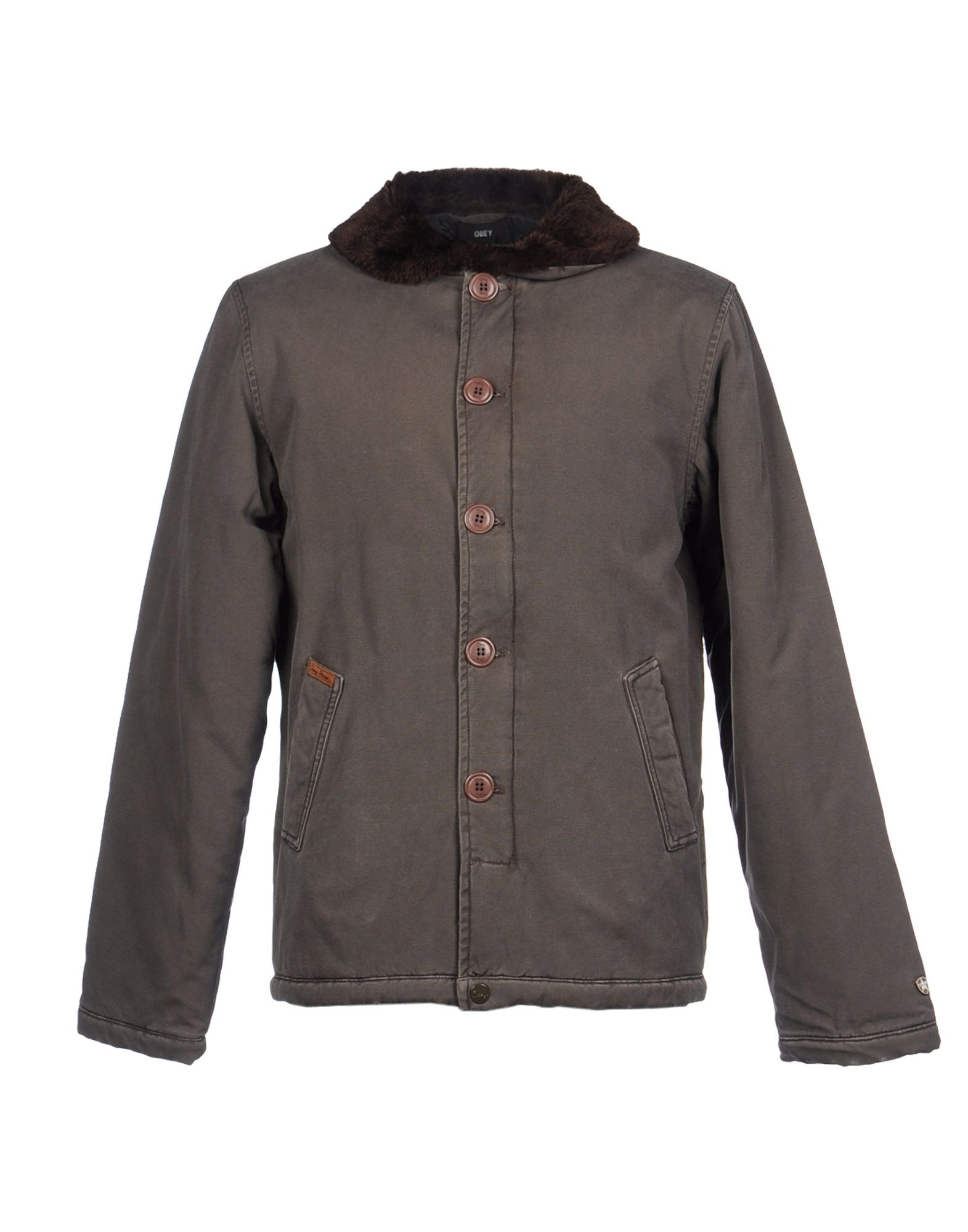 Foto Obey Chaquetones Hombre Plomo