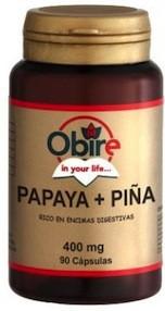 Foto Obire Papaya y Piña 90 cápsulas
