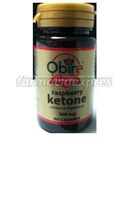 Foto Obire raspberry ketone (cetona de frambuesa) 300 mg 60 capsulas