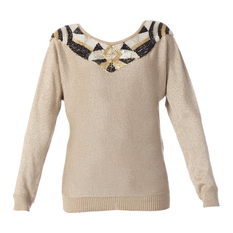 Foto Object Collectors Item Jersey - claire knit pullover ch 64 - Marron...
