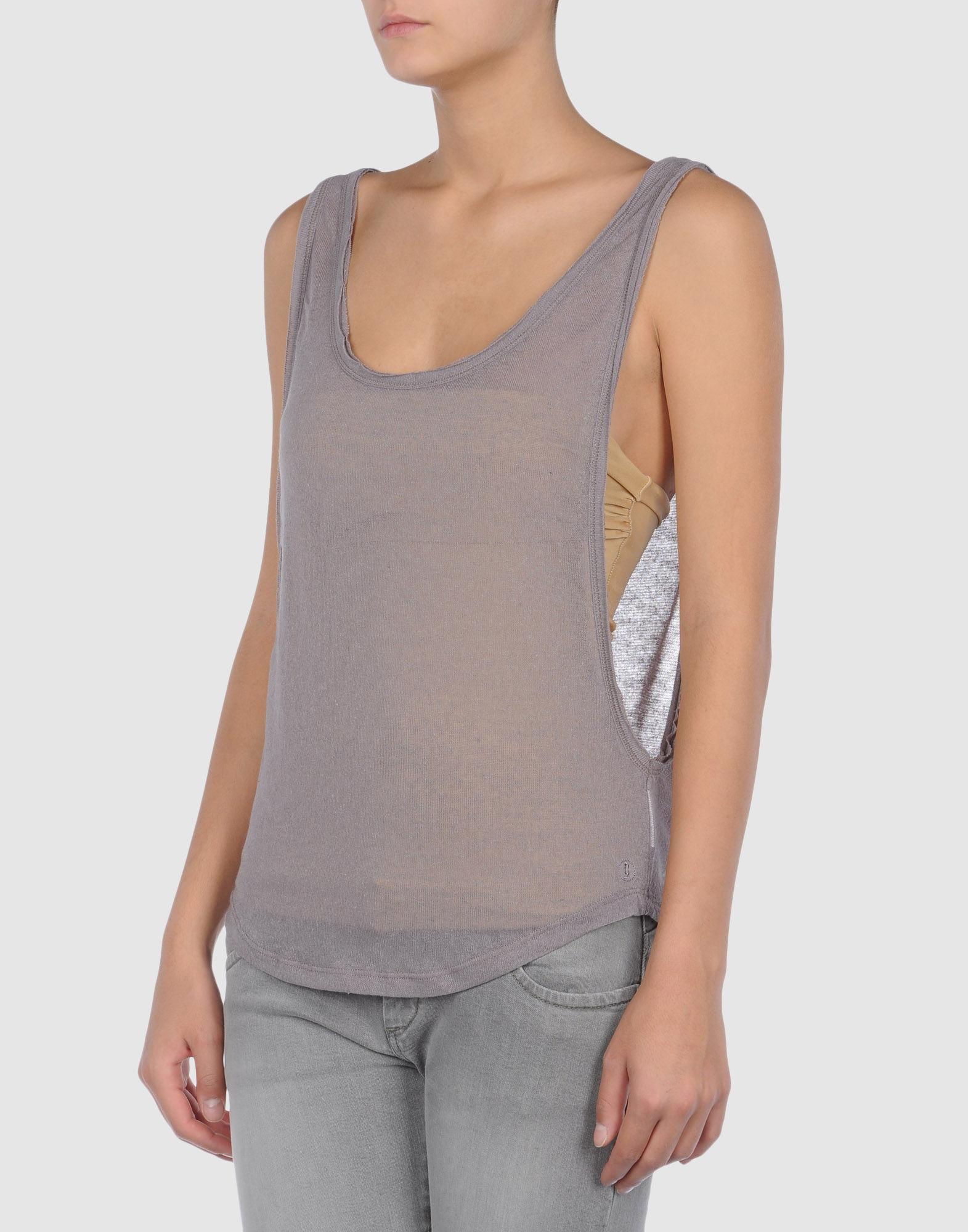 Foto Object Collectors Item Tops Mujer Gris