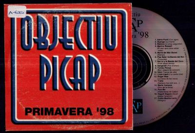 Foto Objectiu Primavera '98 - Spain Cd Picap 1998 - 17 Tracks - Lluis Llach, Raimon