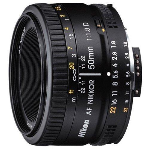 Foto Objetivo Nikon AF-D f-1.8 50mm