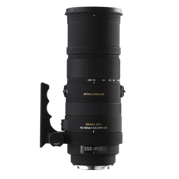 Foto Objetivo Sigma 150-500mm F/5-6,3 DG APO OS HSM para Nikon