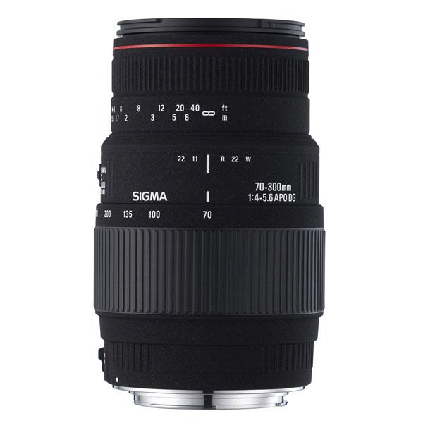 Foto Objetivo Sigma 70-300mm F/4-5,6 DG Macro APO para Canon EOS