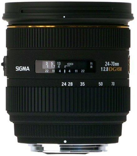 Foto Objetivo Sigma EX f-2.8 24-70mm DG HSM Nikon-AF
