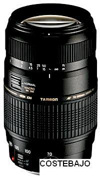 Foto Objetivo Tamron 70 300 Ld Macro Di 4,0 5,6 Camara Canon Nuevo Garantia