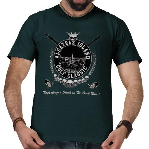 Foto Obra Clásica Del Golf De Alcatraz Camiseta