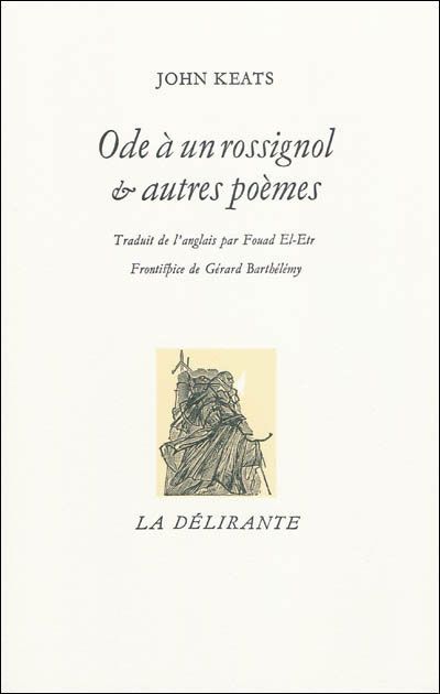 Foto Ode à un rossignol et autres poèmes