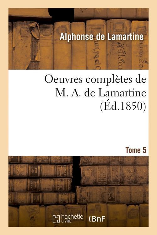 Foto Oeuvres completes t.5 edition 1850