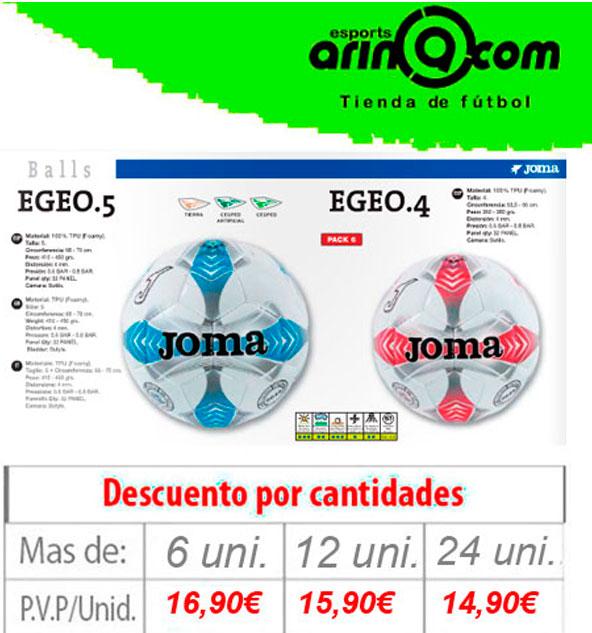 Foto Oferta balón Fútbol Joma - Envio 24h