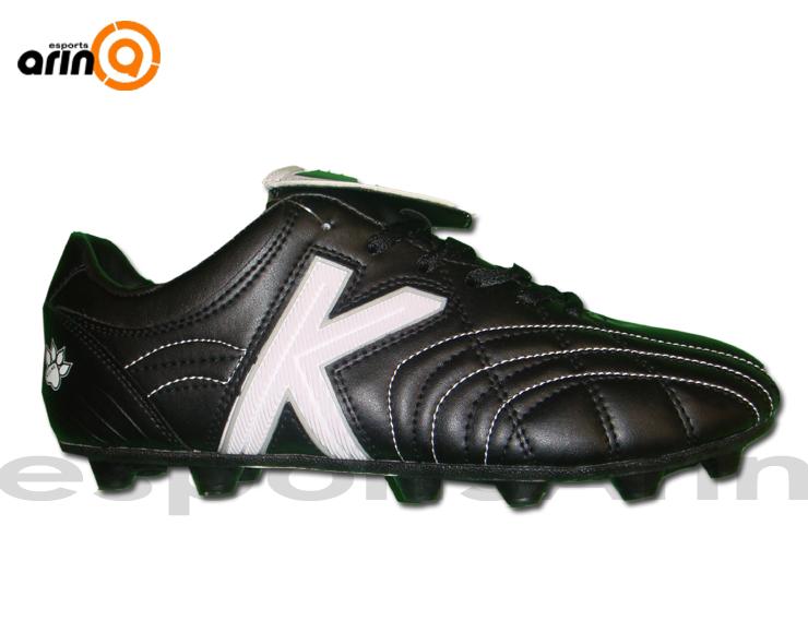 Foto Oferta Botas fútbol Kelme Rubber negro blanco - Envio 24h
