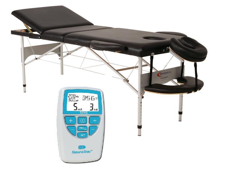 Foto Oferta Camilla de aluminio con Tens Neurotrac