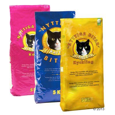 Foto Oferta de prueba Bozita Katty 3 x 5 kg - 3 variedades: con carne, con pollo y co