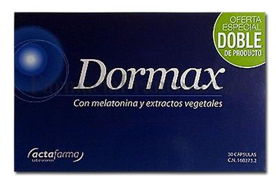 Foto Oferta Dormax Actafarma Con Melatonina  Y Extractos Vegetales