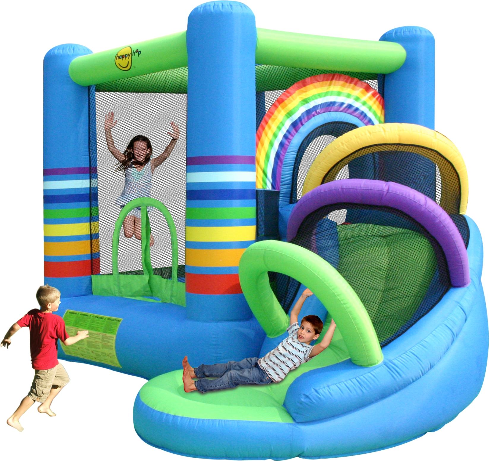 Foto Oferta LIMITADA Castillo hinchable Mini Arco iris Juego hinchable