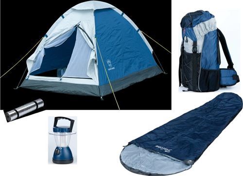 Foto Oferta set mono dome camping / acampada. alta calidad a un precio irrepetible.