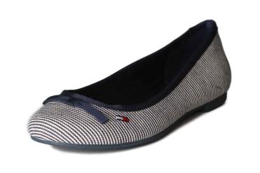 Foto Ofertas de bailarinas de mujer Tommy Hilfiger ALLEN 16E-MARINO azul-rayas