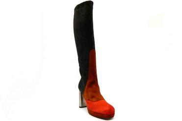 Foto Ofertas de botas de mujer C.doux 6263 gris-rojo