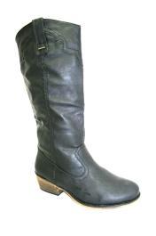 Foto Ofertas de botas de mujer Mustang 50262 NEGRO negro