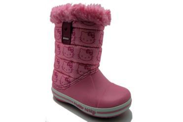 Foto Ofertas de botas de niña Crocs 11787 rosa