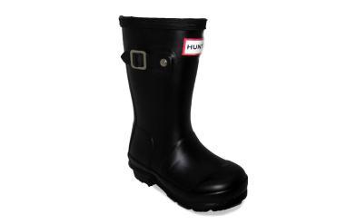 Foto Ofertas de botas de niña Hunter BLACK KIDS negro