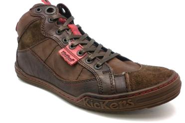 Foto Ofertas de botines de hombre Kickers JINIUS marron