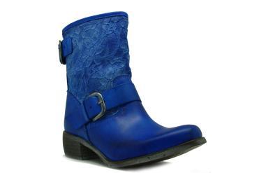 Foto Ofertas de botines de mujer Fluxa 400 azul