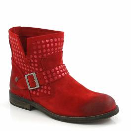 Foto Ofertas de botines de mujer Is to me 9114 SRR rojo