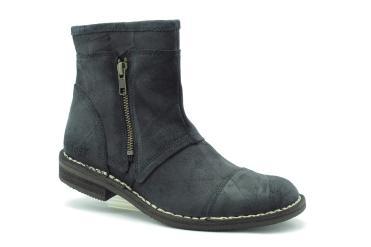 Foto Ofertas de botines de mujer Kickers HISTZIP azul
