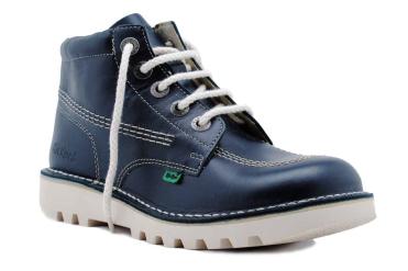 Foto Ofertas de botines de mujer Kickers RALLYE azul-marino