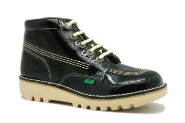 Foto Ofertas de botines de mujer Kickers RALLYE negro