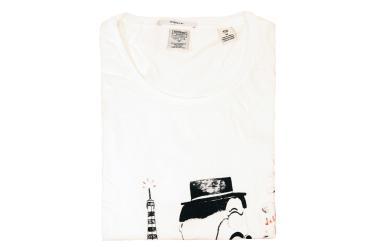Foto Ofertas de camisetas de hombre Scotch & Soda 13010151105 blanco