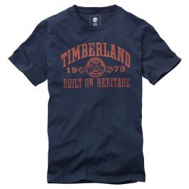 Foto Ofertas de camisetas de hombre Timberland 1715J azul-marino-dark-navy