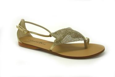 Foto Ofertas de sandalias de mujer Alma en Pena MALASIA oro