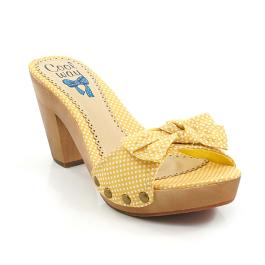 Foto Ofertas de sandalias de mujer Coolway +PINKY amarillo