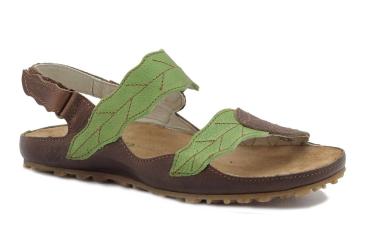 Foto Ofertas de sandalias de mujer El Naturalista N119 marron-verde