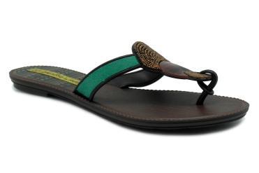 Foto Ofertas de sandalias de mujer Ipanema 81112 marron-marron-verde