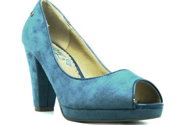 Foto Ofertas de sandalias de mujer Mustang 55656-MUSTANG azul
