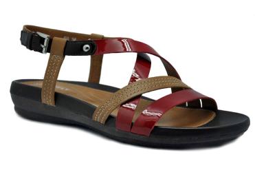 Foto Ofertas de sandalias de mujer Stonefly 100357 rojonatural