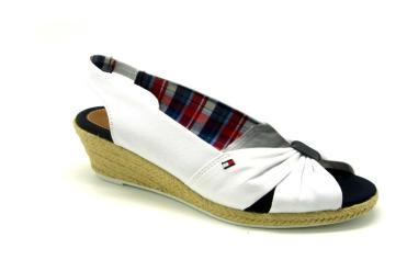 Foto Ofertas de sandalias de mujer Tommy Hilfiger 56815403 blanco