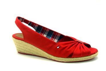 Foto Ofertas de sandalias de mujer Tommy Hilfiger 56815403 rojo