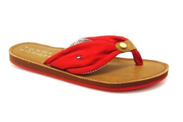 Foto Ofertas de sandalias de mujer Tommy Hilfiger 56815520 rojo
