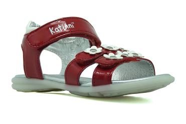Foto Ofertas de sandalias de niña Deity Shoes 744004-EUROLIN rojo