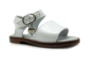 Foto Ofertas de sandalias de niña Papanatas 4131 blanco