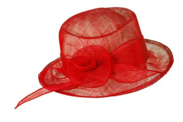 Foto Ofertas de sombreros de mujer Albero 7151 rojo
