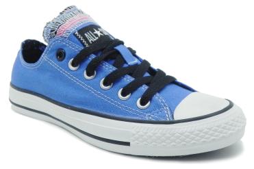 Foto Ofertas de zapatillas de mujer Converse 136571 C OX azul