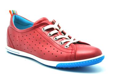 Foto Ofertas de zapatillas de mujer Ecco 249043 rojo