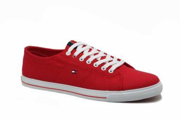 Foto Ofertas de zapatillas de mujer Tommy Hilfiger GLASGOW 1A rojo