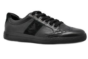 Foto Ofertas de zapatos de hombre ARMANI JEANS S 6536 negro